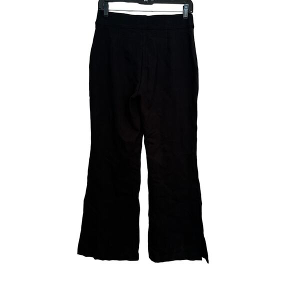 Spanx The Perfect Pant Split Hem Wide Leg - Black - Medium - Picture 2 of 4